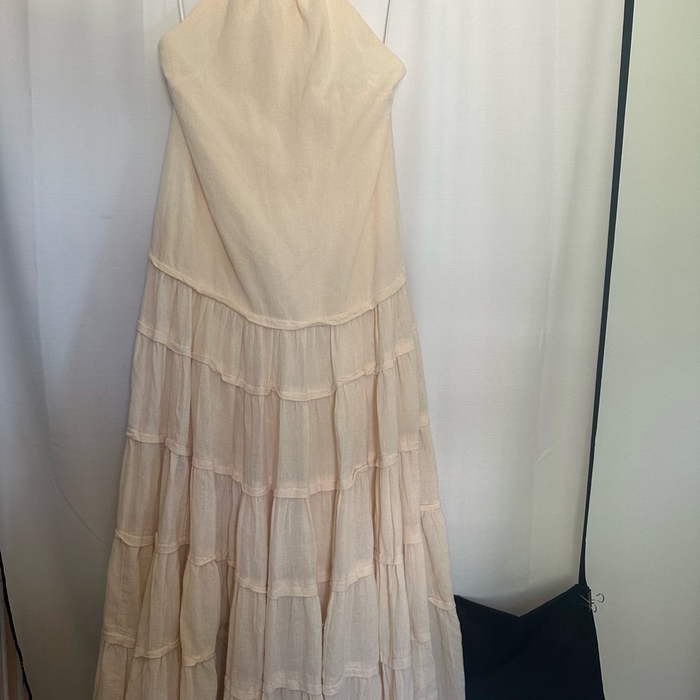 Free People Drop Waist Maxi Dress NWT